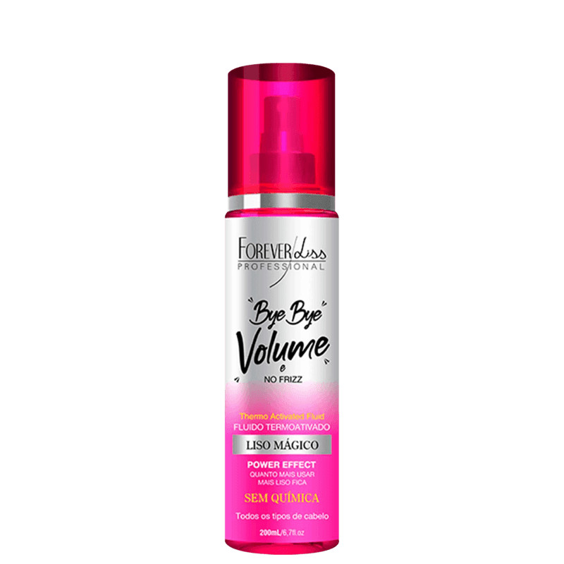 Forever Liss Professional Bye Bye Volume e No Frizz Liso Mágico
             - Protetor Térmico... | Beleza Na Web (BR)