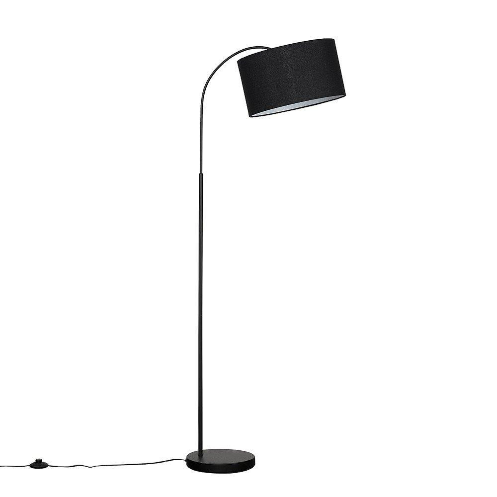 Lighting | Curva Black Floor Lamp Base | ValueLights | Debenhams UK
