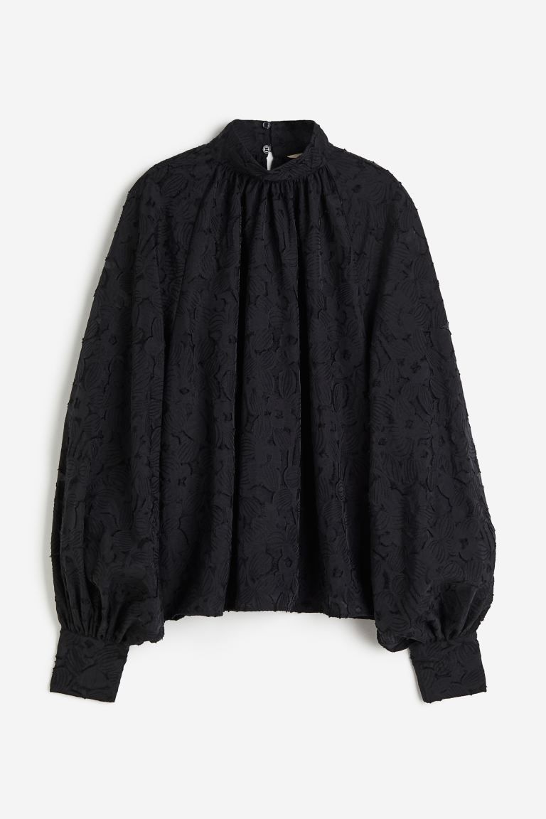 Textured-weave Blouse | H&M (US + CA)