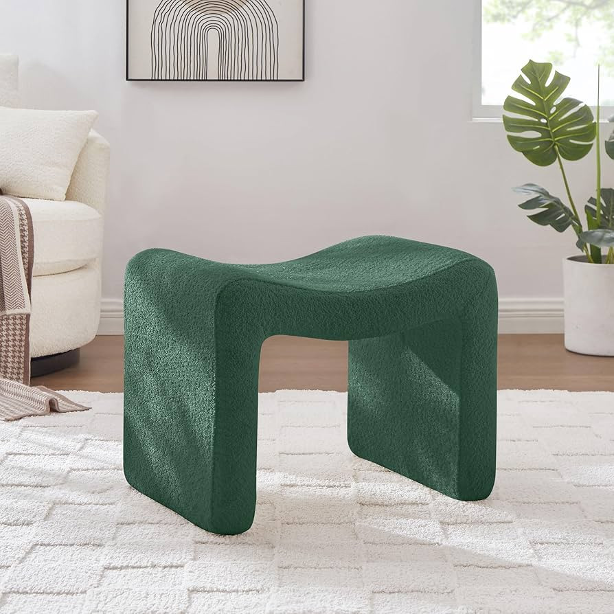 Amazon.com: VANOMi Large Footstool Ottoman, Multi-Functional Modern Foot Stool, Sofa Footrest Ext... | Amazon (US)