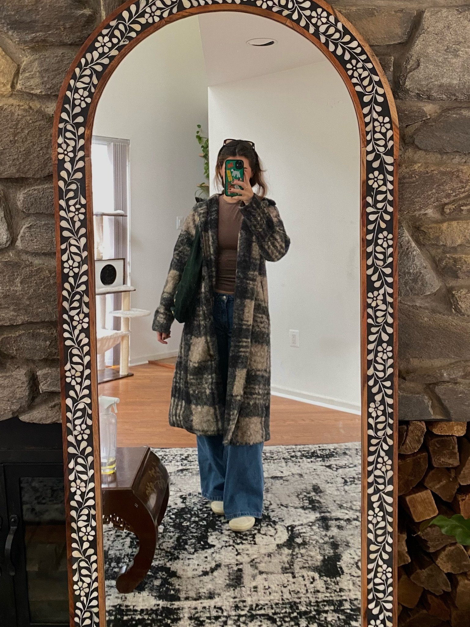 first snow of the season outfit 🌨️