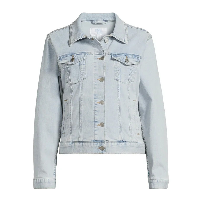 Time and Tru Women's Denim Jacket, Sizes XS-XXXL | Walmart (US)
