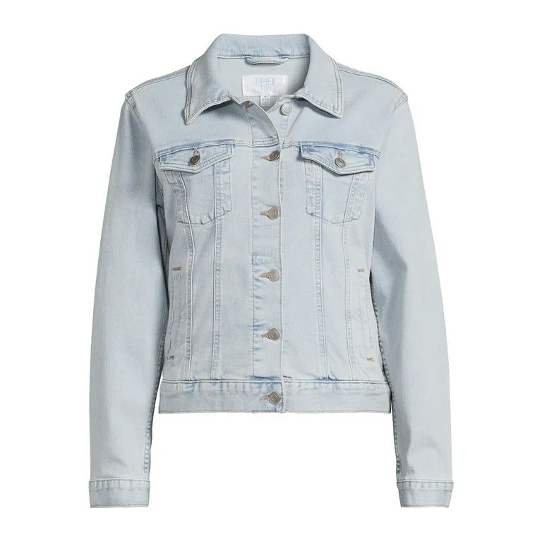 Time and Tru Women's Denim Jacket, Sizes XS-3XL | Walmart (US)