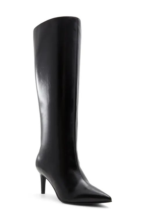 Call It Spring By Aldo Rhodde Pointed Toe Knee High Boot in Black at Nordstrom, Size 7.5 | Nordstrom