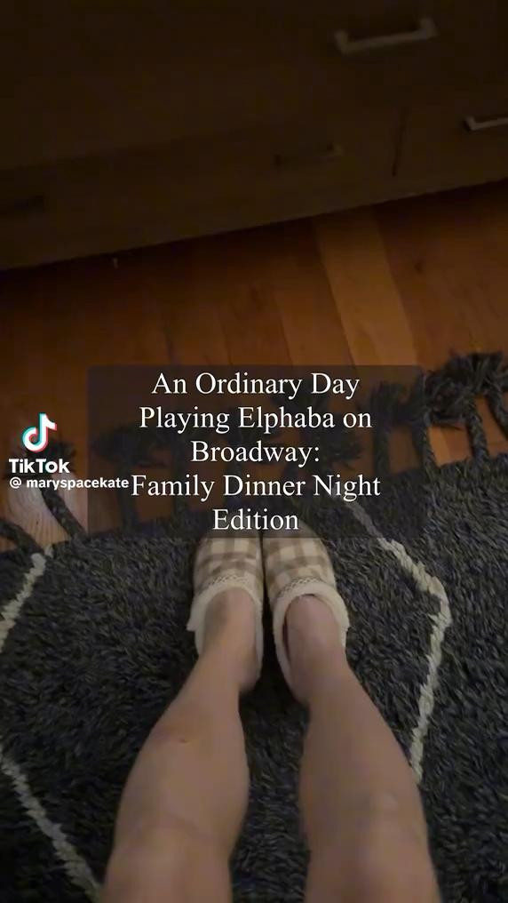 Ordinary Day playing Elphaba on Broadway: Family Dinner Edition 

#LTKFitness #LTKWatchNow #LTKActive
