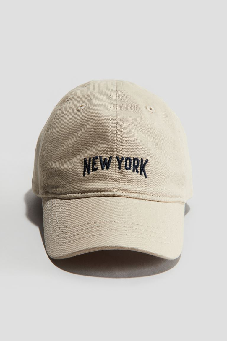 Embroidered-motif Cotton Cap | H&M (US + CA)
