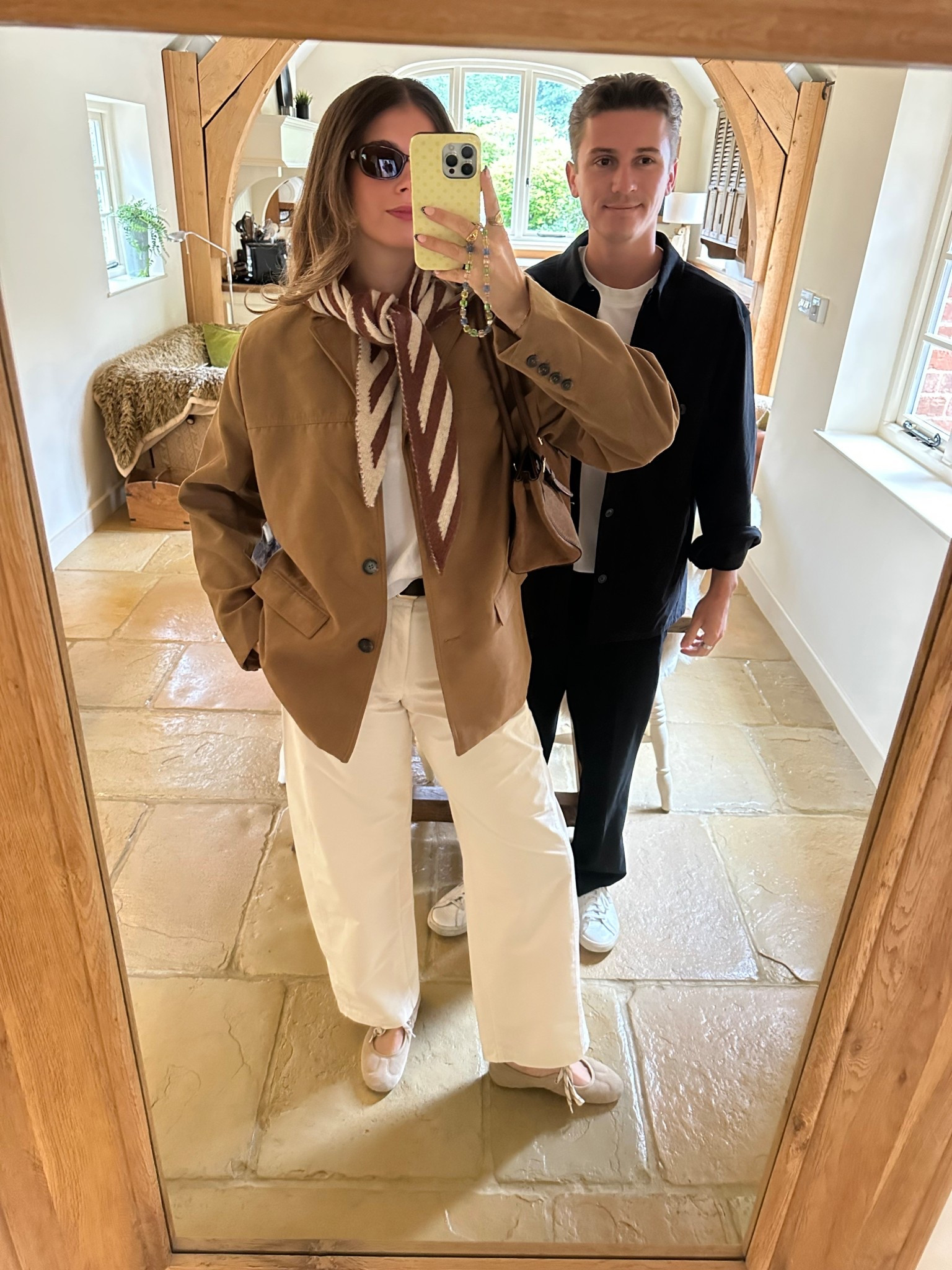 my autumn uniform !!! traongel scarf, white barrel leg trouser Uniqlo, white tshirt, suede blazer 

#LTKFashionMonth #LTKuk #LTKeurope