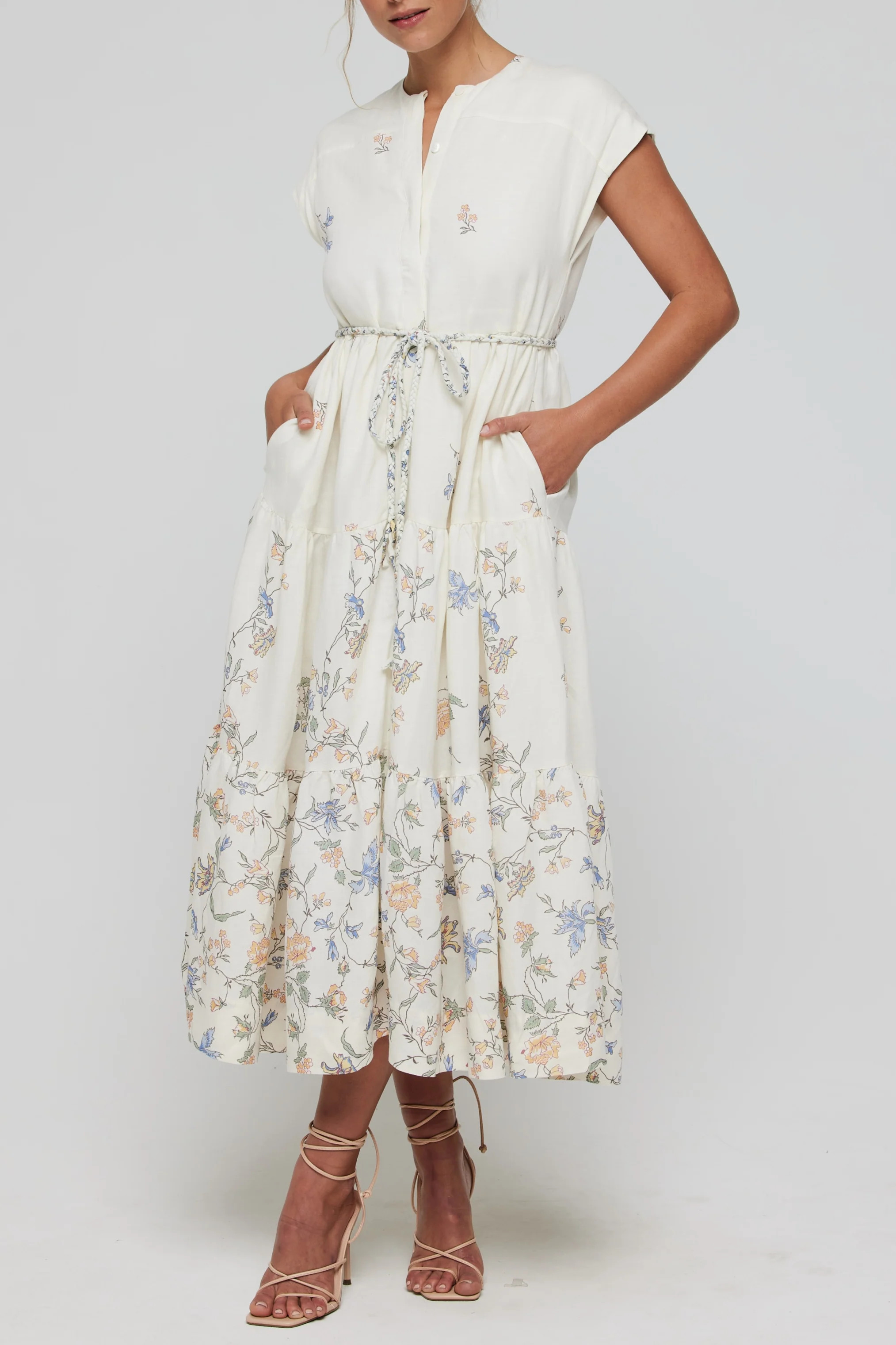 Irma Tiered Maxi Dress | Hermoza