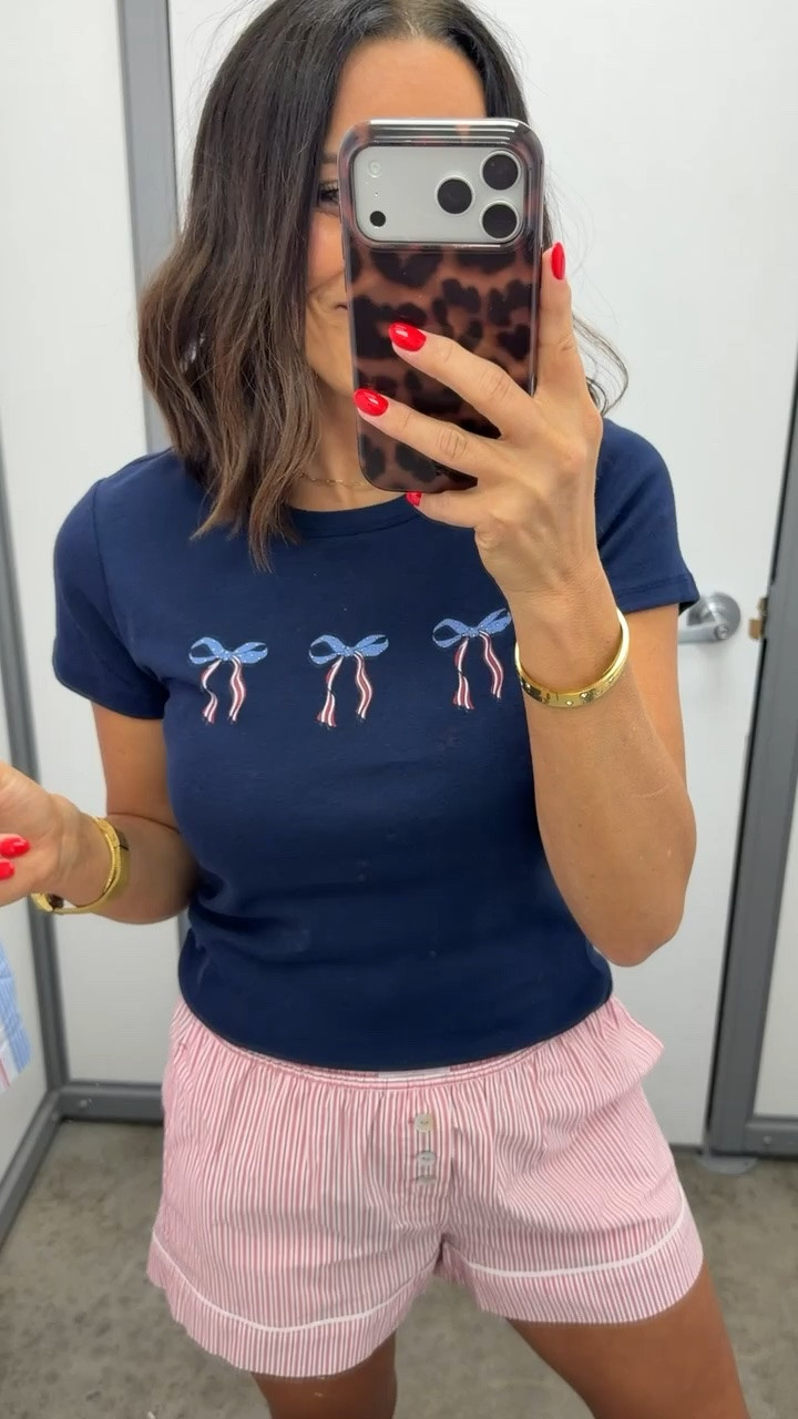 Okay wait… this little patriotic tee is so cute. Perfect for all the Fourth of July plans.

Size XS, 5’3 for reference

#LTKStyle #LTKFinds #WalmartFashion #WalmartStyle #AffordableFashion #SummerStyle #OOTD #EverydayStyle #LTKUnder50 #WalmartFinds