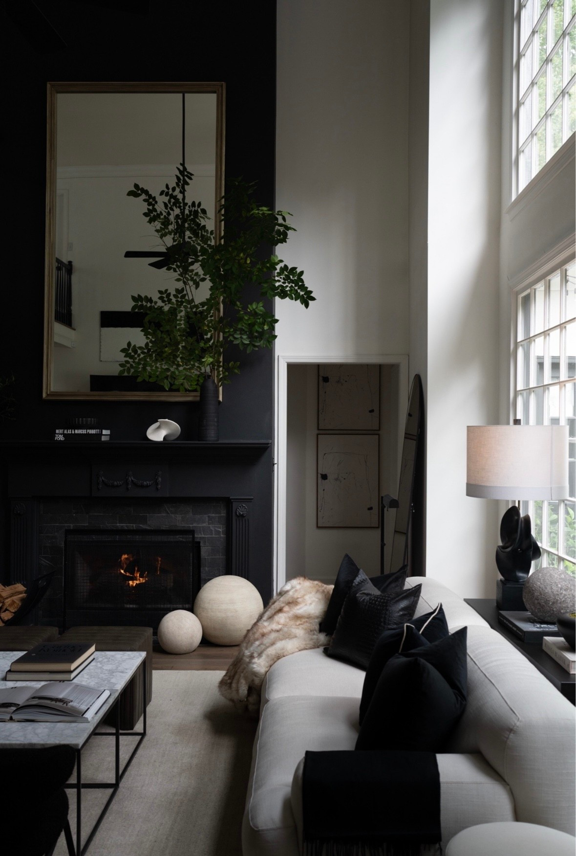 Moody fall mornings deserve a room to match! What’re your thoughts… should we paint this room dark? 🤭

#LTKActive #LTKSeasonal #LTKStyleTip