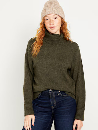 SoSoft Turtleneck Tunic for Women | Old Navy (US)