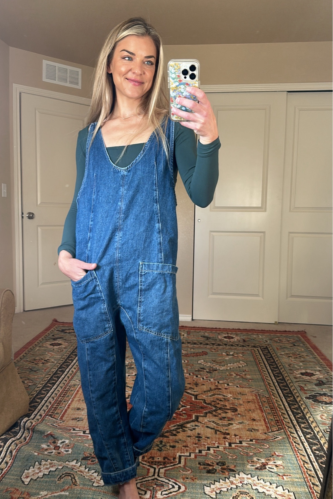 The viral Free People onesie in a denim version!! 🤩 I’m never taking it off 

#LTKGiftGuide