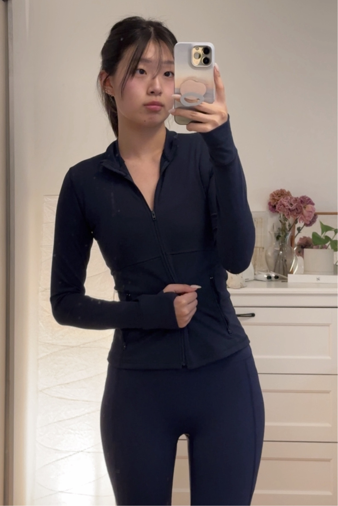 all navy workout gear 

#LTKfitness