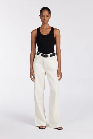 REAGAN 2.0 CREAM SLOUCHY JEAN | DISSH