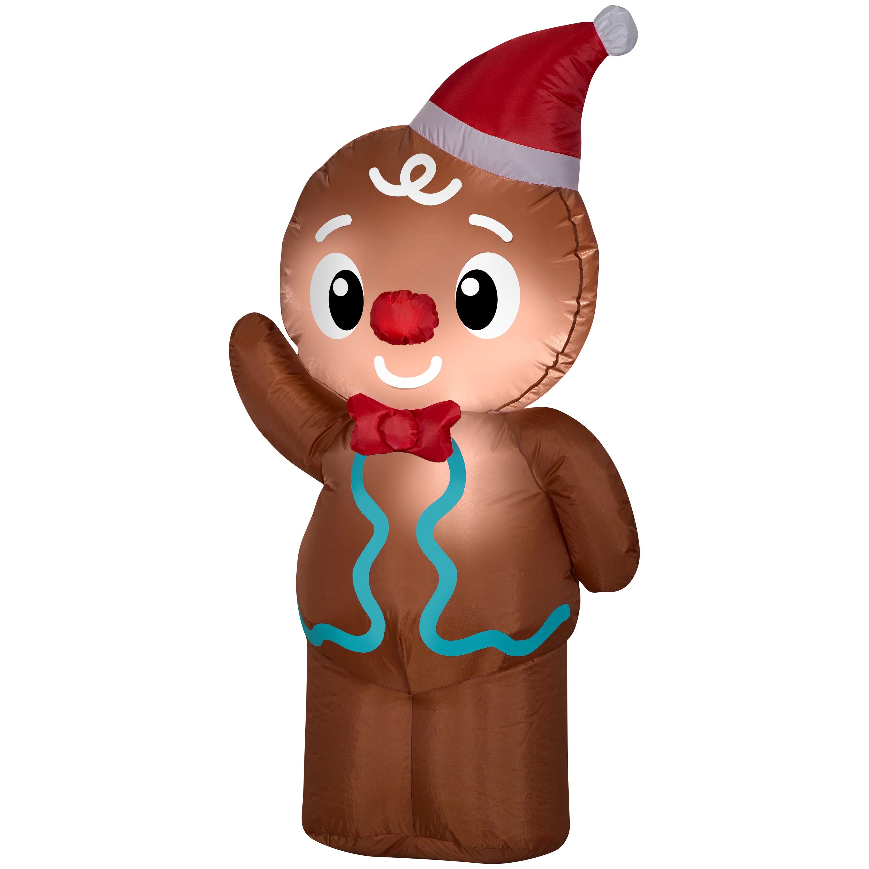 Holiday Time 4ft Gingerbread Boy Inflat | Walmart (US)