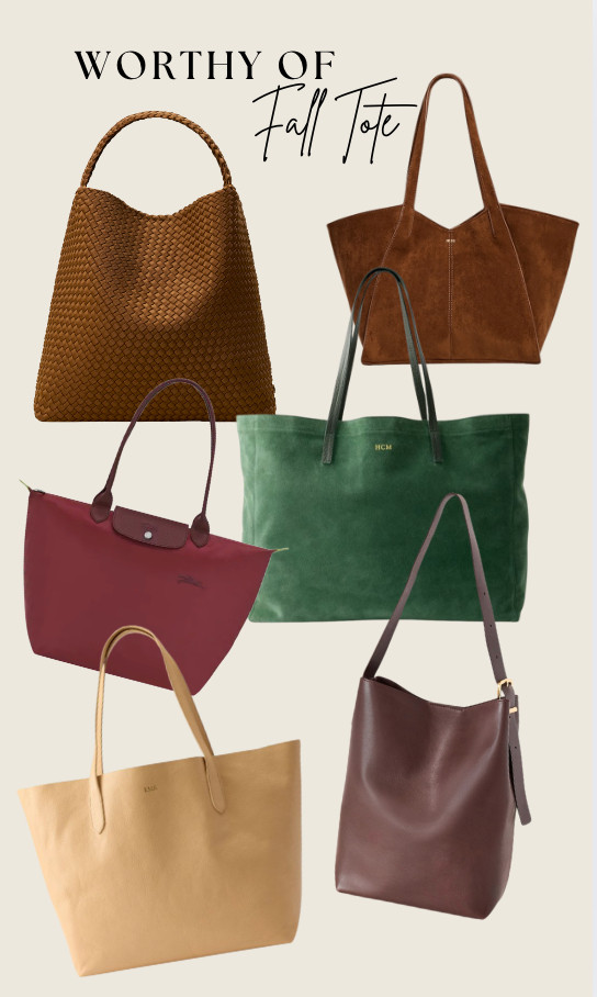 Best totes for fall to hold all your stuff (and the kids things). 

 #LTKItBag