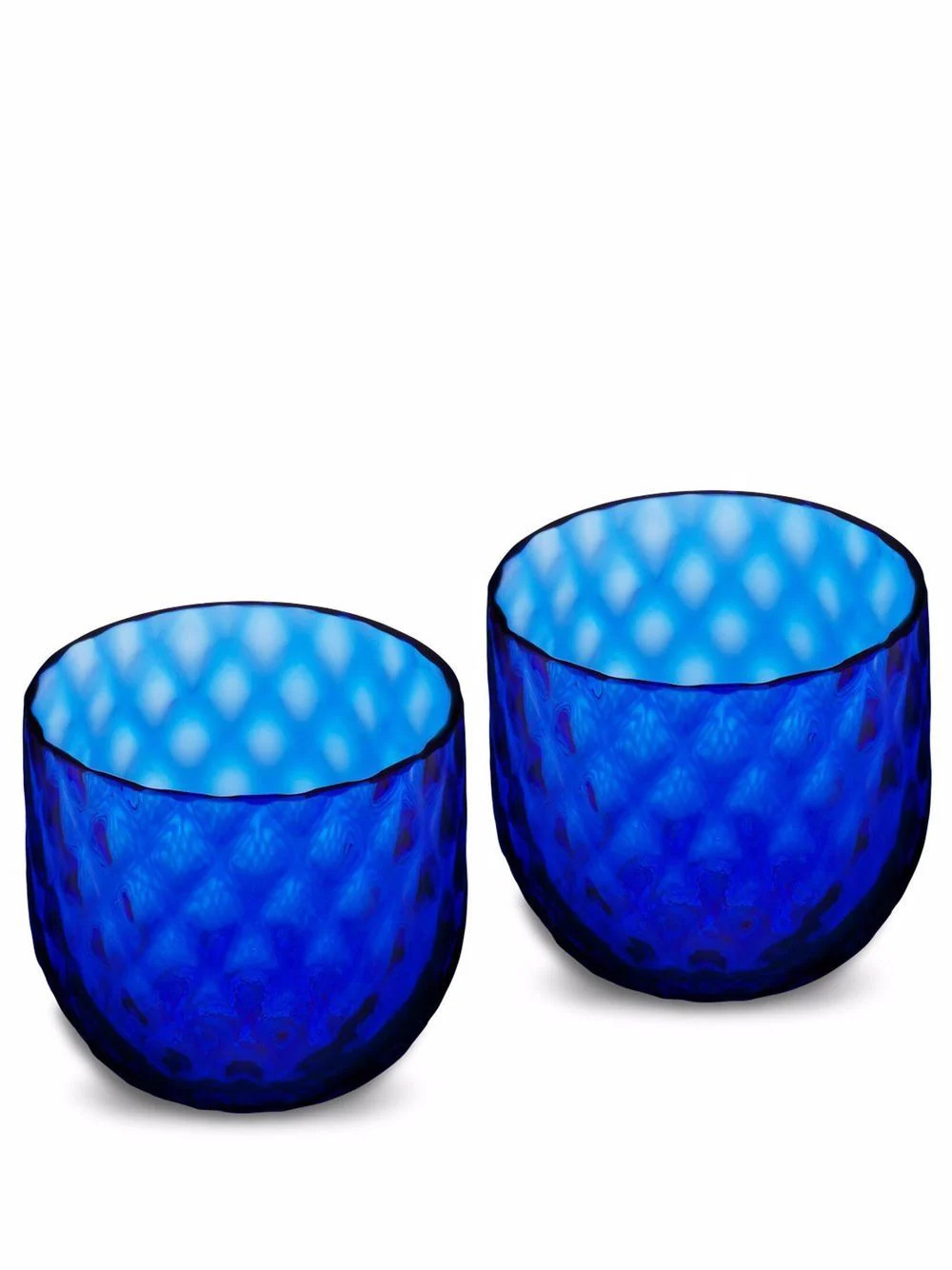 Dolce & Gabbana hand-blown Murano shot glasses - Blue | Farfetch Global