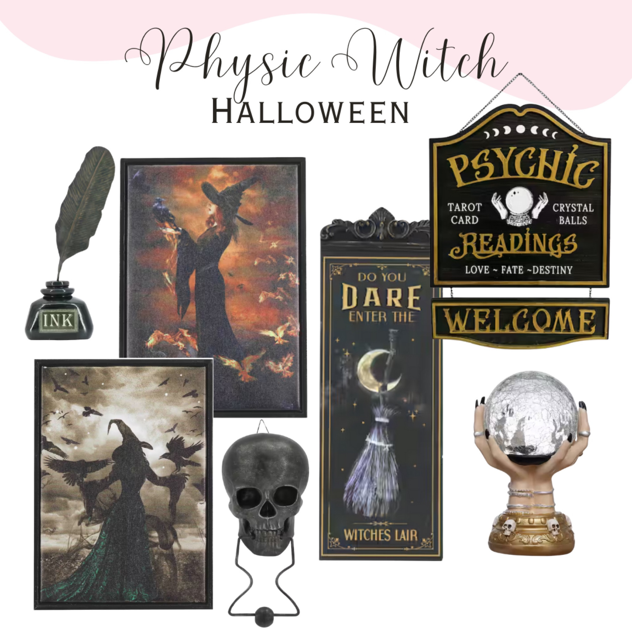 Psychic witch decor 🧙 hocus pocus spooky Halloween decor is at Michael’s *50% off!

#witchdecor #spookydecor #halloweendecor 

#LTKSeasonal #LTKHalloween