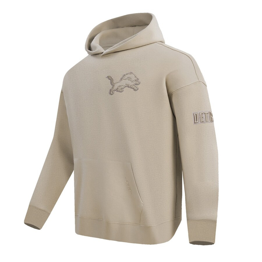 Men's Detroit Lions Pro Standard Tan Fleece Pullover Hoodie | NFL Shop