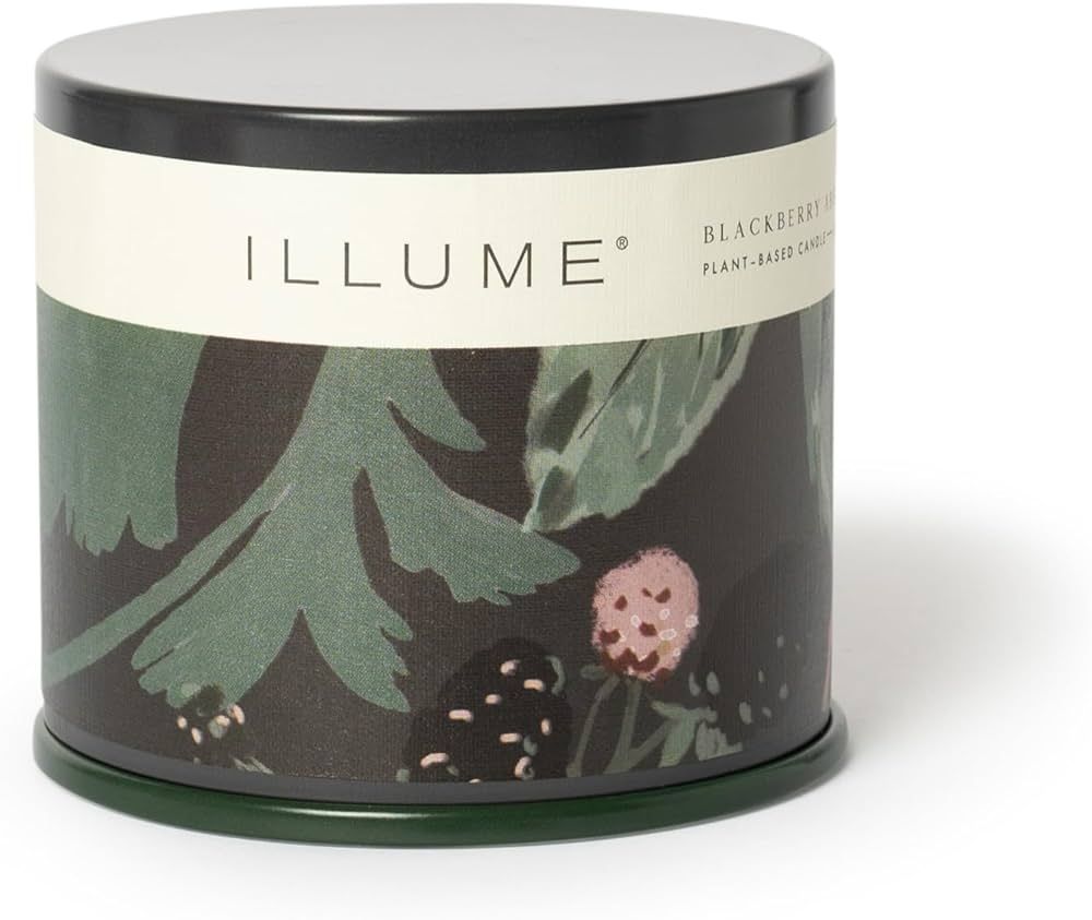 Illume Beautifully Done Essentials BlackBerry Absinthe Vanity Tin Scented Candle, 11 Ounce | Amazon (US)