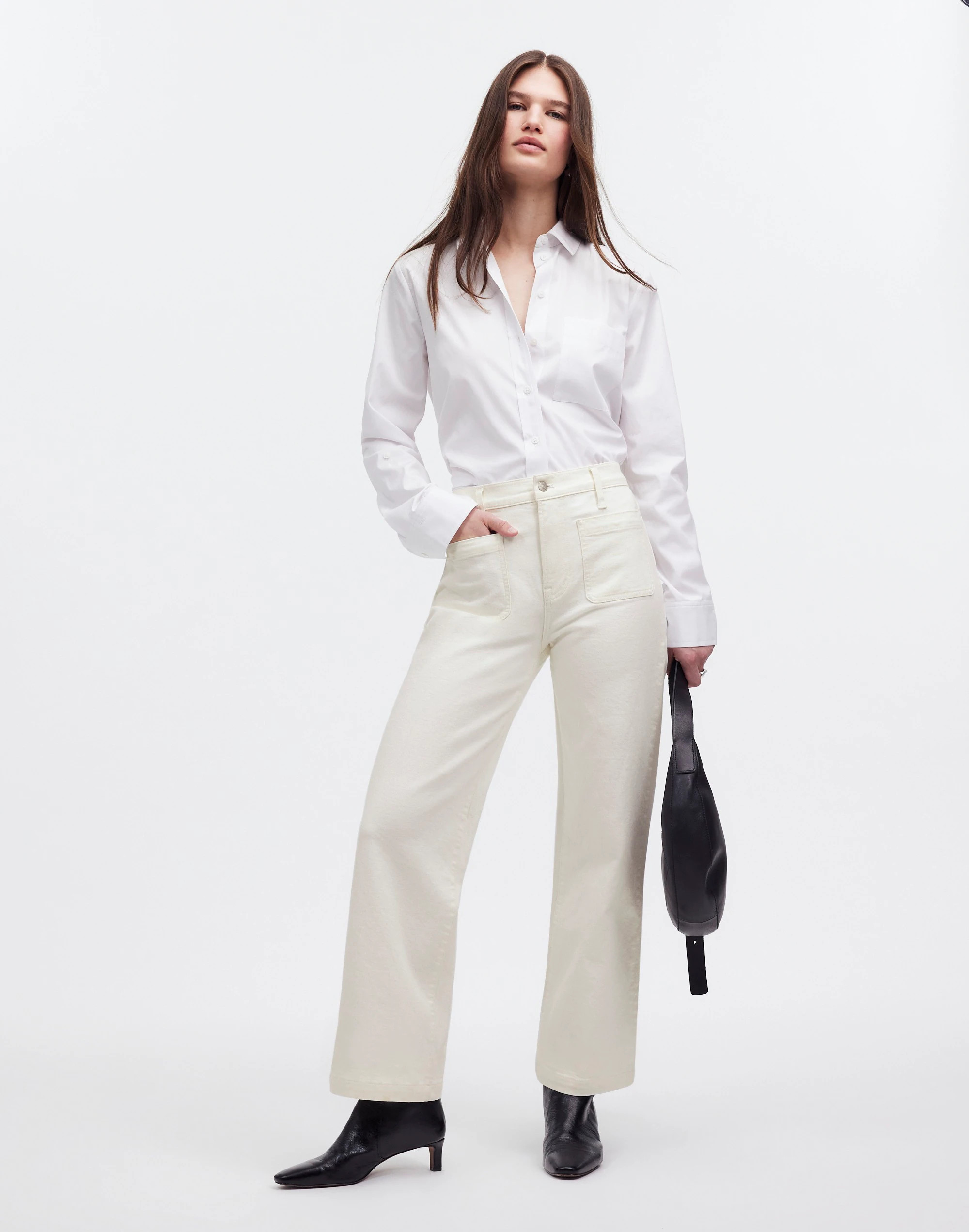 The Perfect Vintage Wide-Leg Jean: Patch Pocket Edition | Madewell