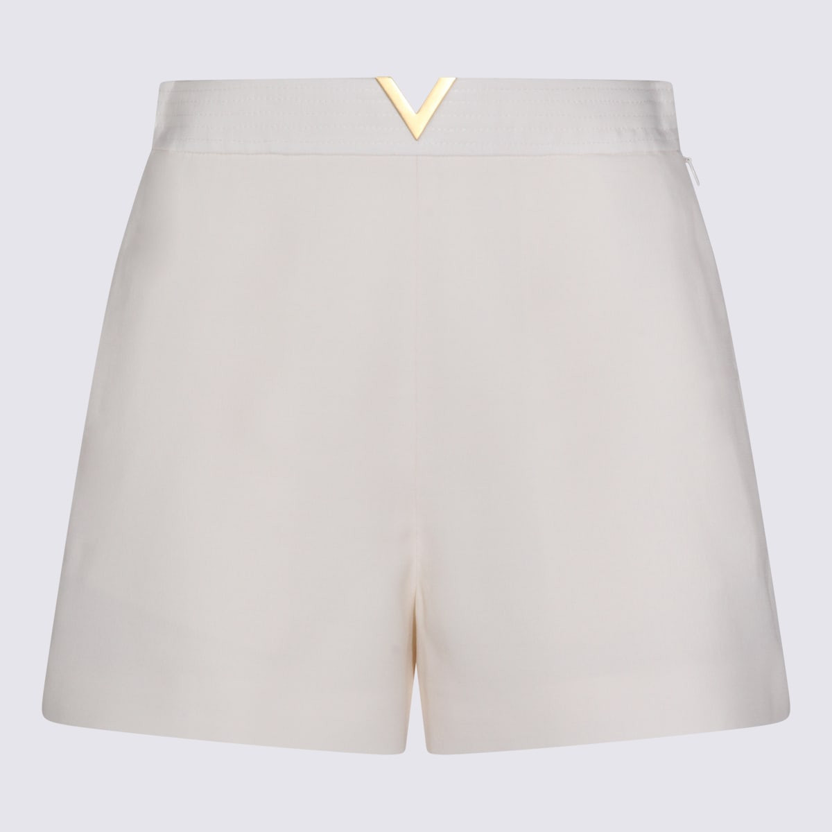 Valentino White Viscose Mini Shorts | Italist.com US