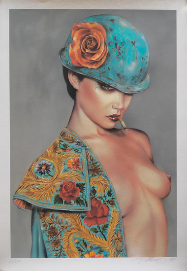 Brian Viveros"El Champion", Limited Edition, Archival Pigment Print2015