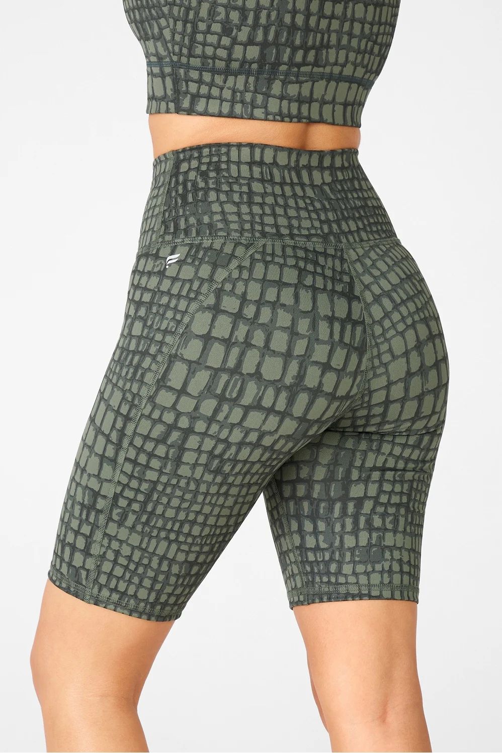High-Waisted Printed PowerHold® Short 9 | Fabletics