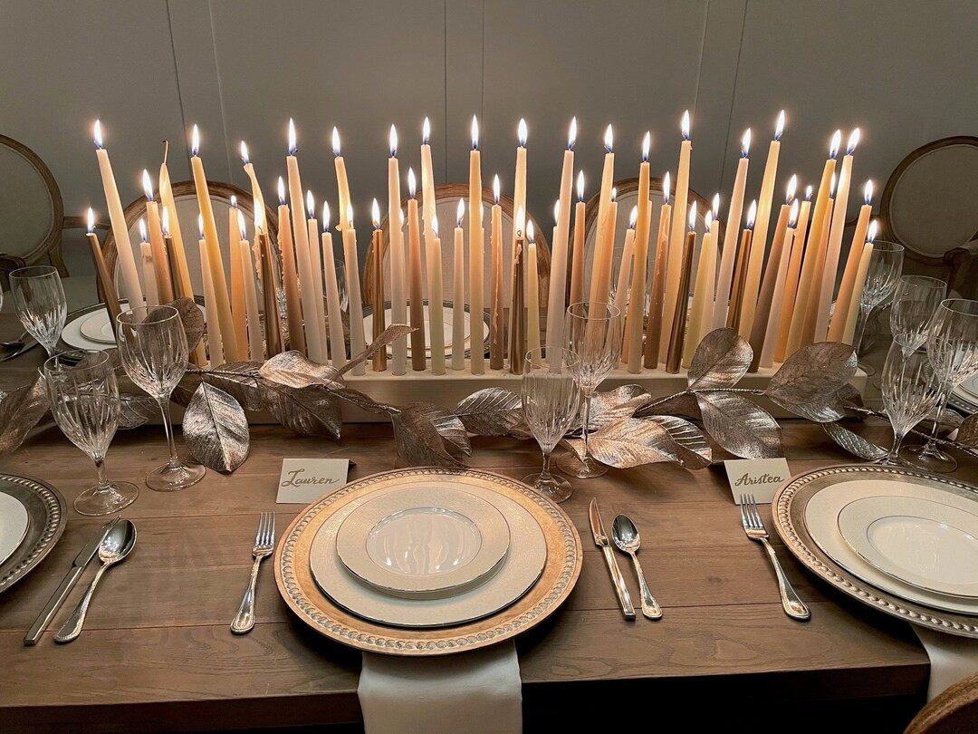 Giant Wood Candleholder / Wood Candle Base / Birthday Candles / Taper Candle Holder / 7/8 Taper C... | Etsy (US)