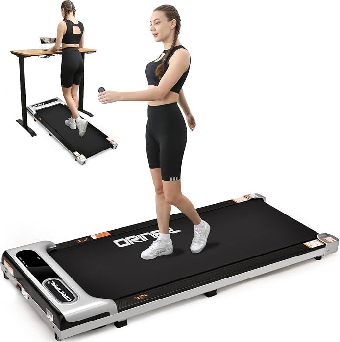 Walking Pad, Under Desk Treadmill for Home and Office, 2.5 HP Portable Treadmill, 3 in 1 Walking ... | Amazon (US)