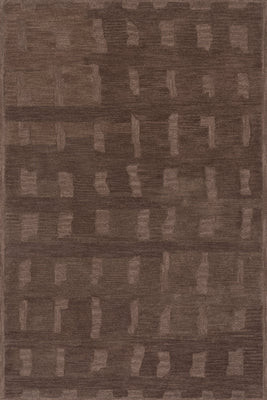Brown Vinel Modern Abstract 7' 6"" x 9' 6"" rug | Rugs USA