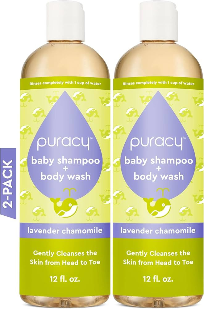Puracy Baby Shampoo & Body Wash for Children - Pure Ingredients with 12 Fruit & Vegetable Extract... | Amazon (US)