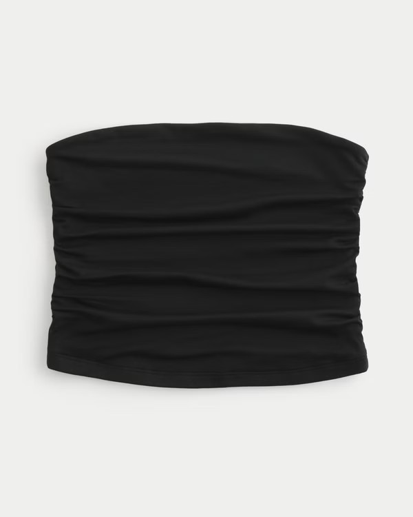 Women's Ruched Seamless Fabric Tube Top | Women's Tops | HollisterCo.com | Hollister (UK)