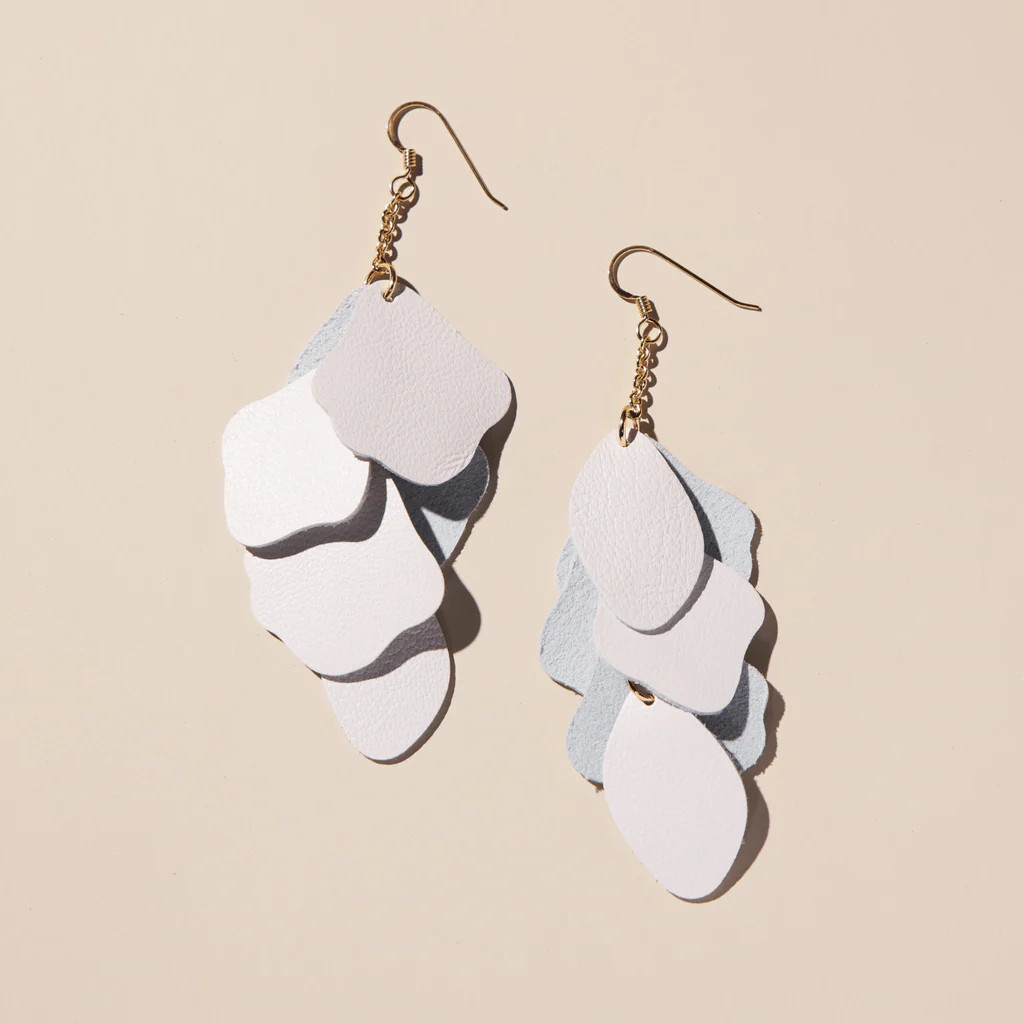 Cream Florence | Nickel and Suede