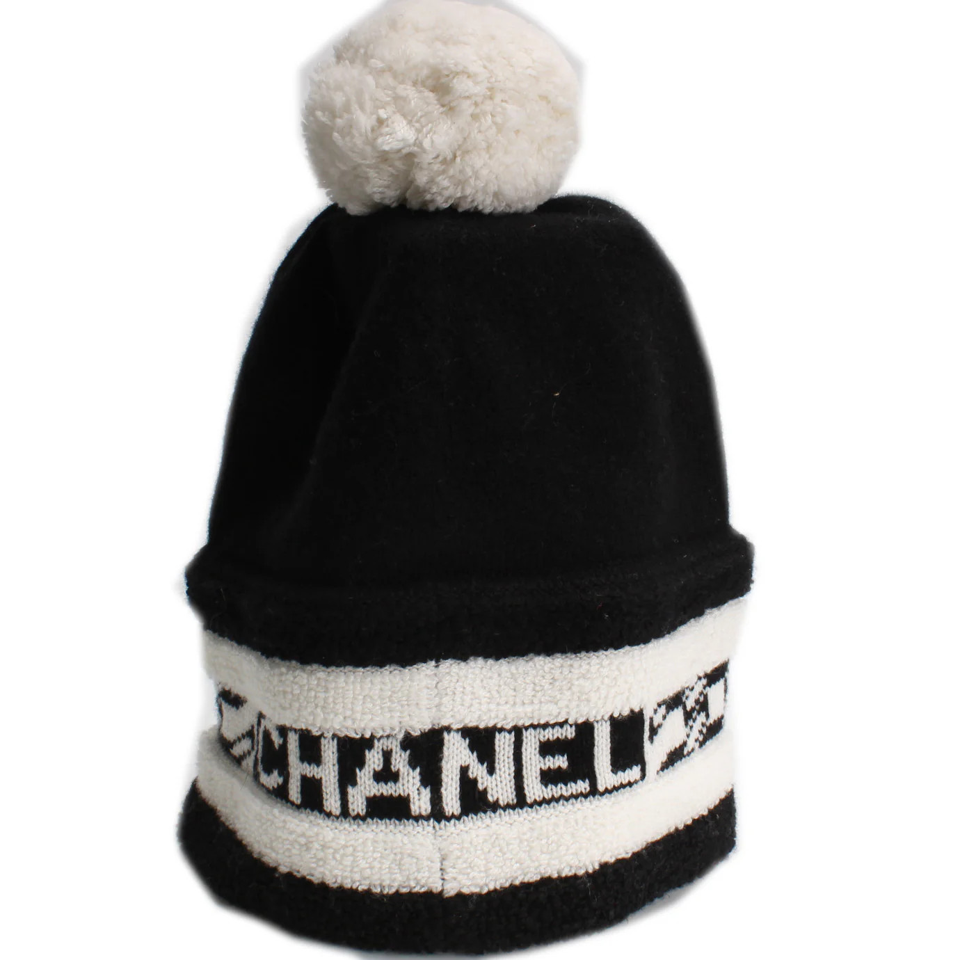 Cashmere Pom Pom Beanie | Keeks Designer Handbags