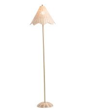 Rattan Floor Lamp | Marshalls
