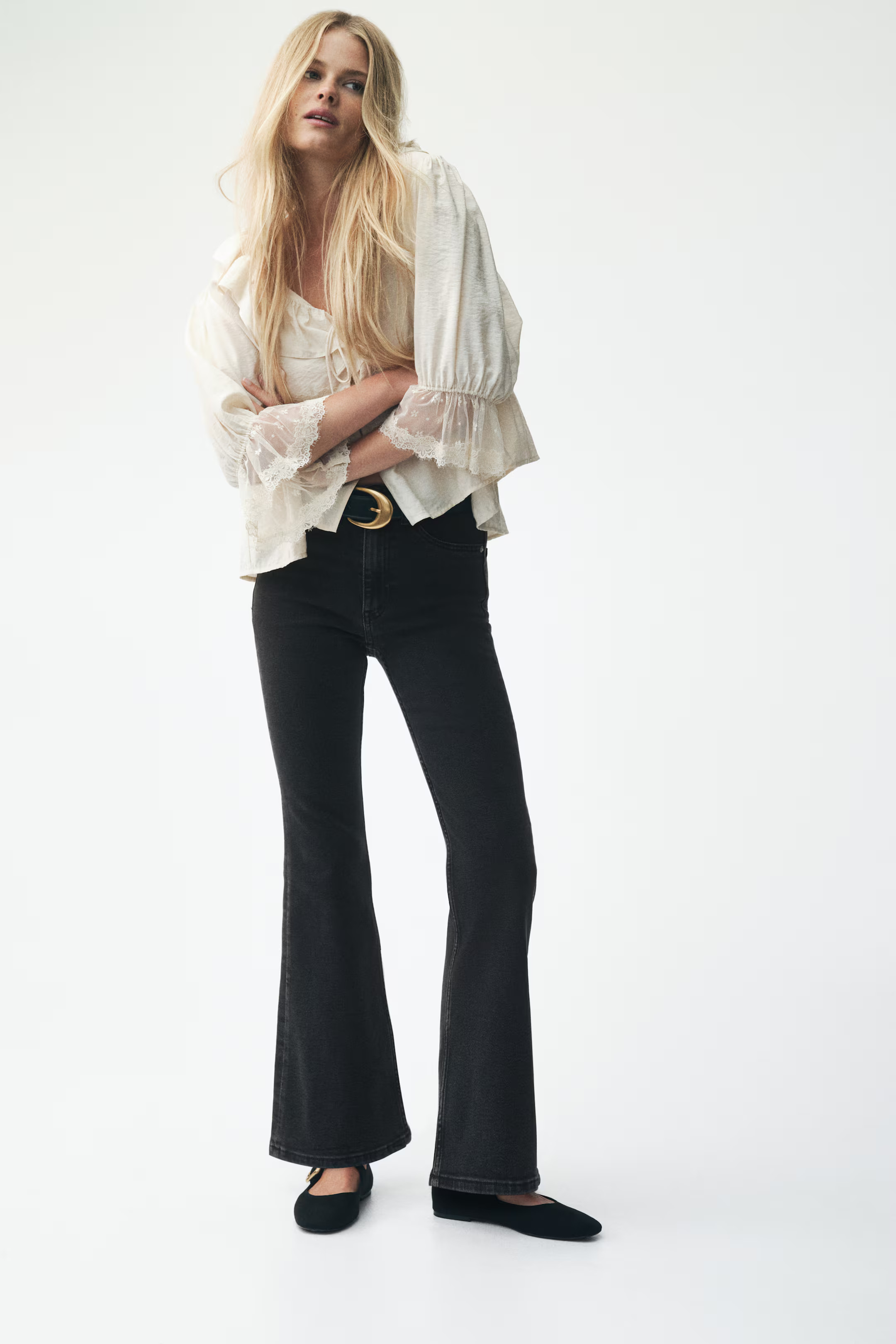 Flared High Jeans | H&M (UK, MY, IN, SG, PH, TW, HK)