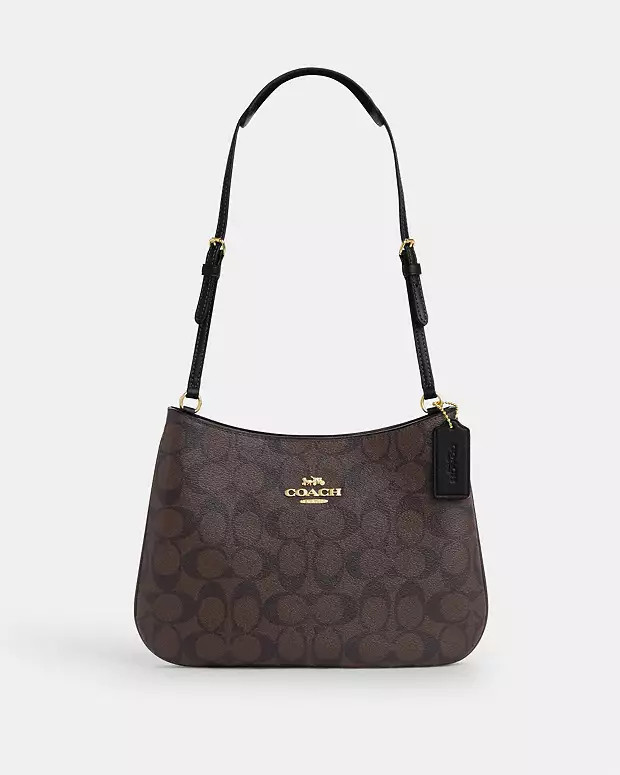 Penelope Shoulder Bag In Signature Canvas | Coach Outlet US