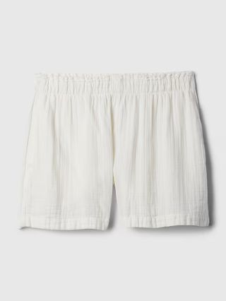 Crinkle Gauze Pull-On Shorts | Gap (US)