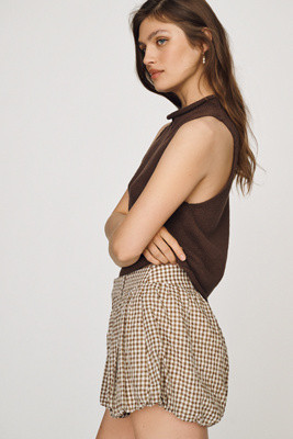 Margeen Pleated High-Waisted Shorts | Anthropologie (US)