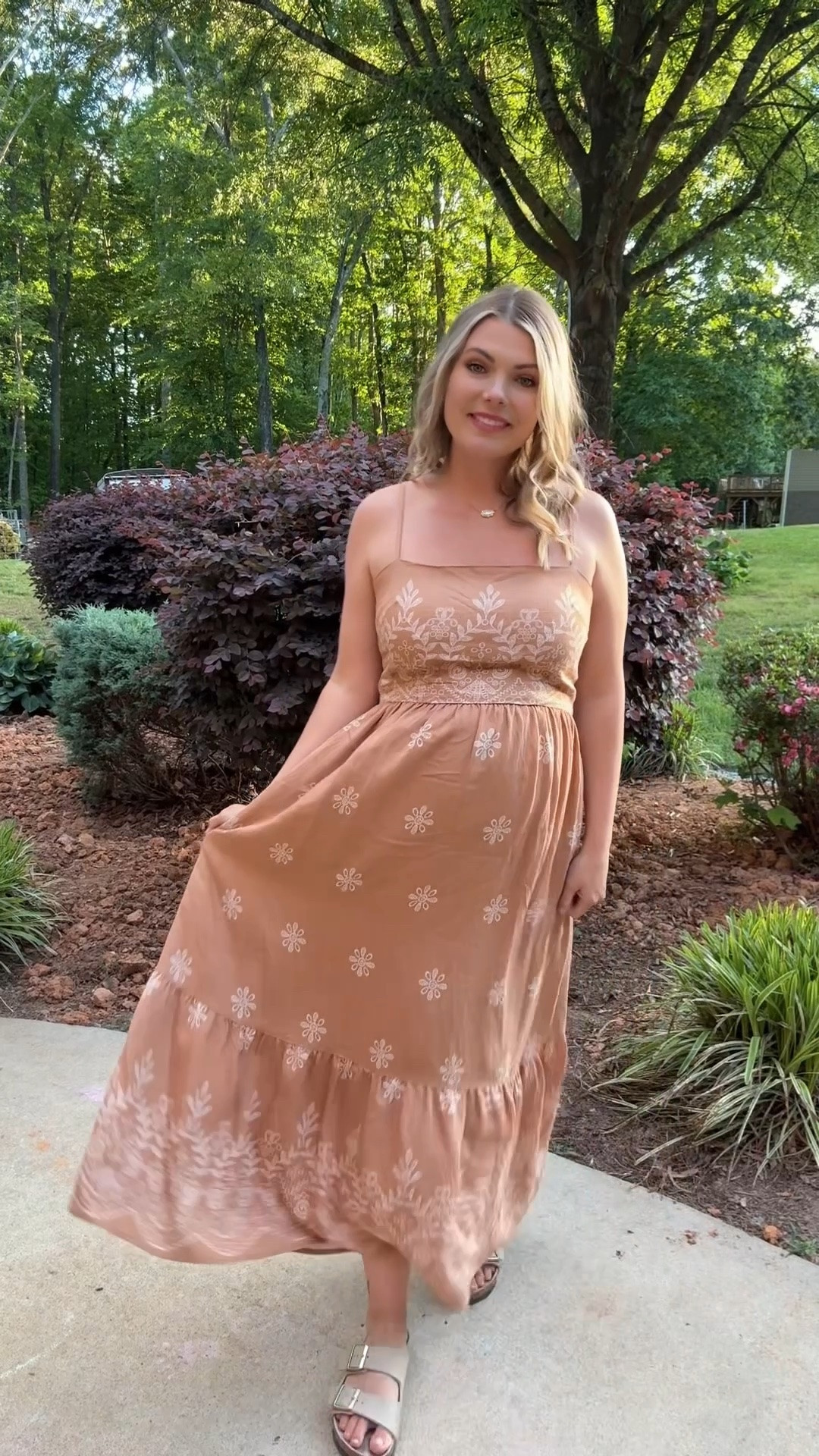 Summer Spring outfit ideas Bump friendly
Amazon fashion maxi dress
Adjustable straps 

Wearing size medium 32 weeks pregnant 

Bump friendly 
Postpartum friendly 
Casual look 

Womens Summer Boho Maxi Dress 2026 Casual Spaghetti Strap Floral Beach Sundress Flowy Smocked Long Vacation Dresses

#LTKPetite #LTKBump #LTKSaleAlert