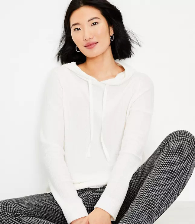 Waffle Hoodie | LOFT