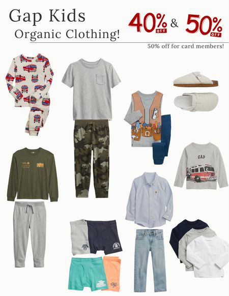 Boys organic clothing on sale from Gap! #gap #gapkids #gapoeganic #organicclothes #organickidsclothes #organicboyclothes #sale #toddlerclothing 

#LTKsalealert #LTKbaby #LTKkids