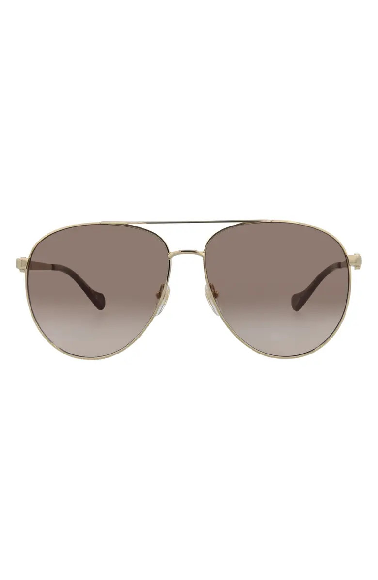 Gucci 61mm Pilot Sunglasses | Nordstromrack | Nordstrom Rack