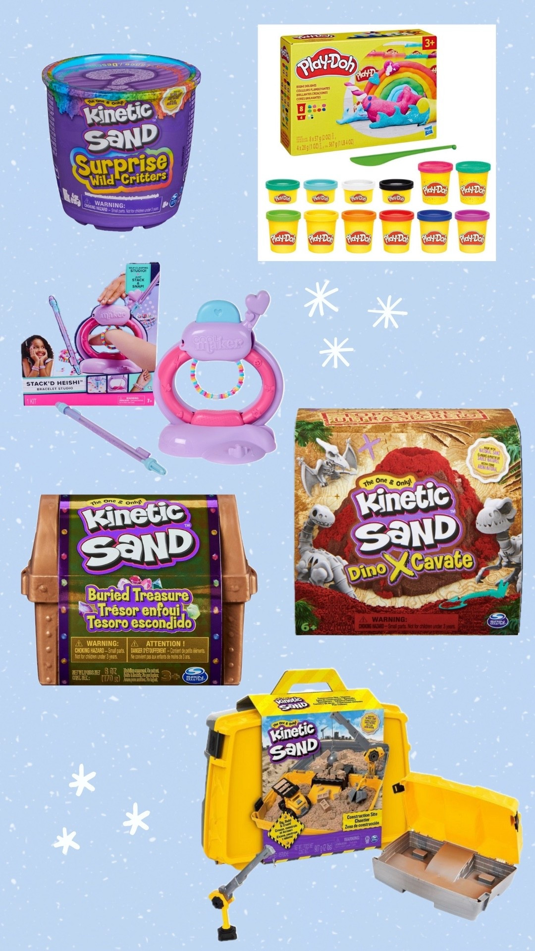 30% off craft toys & activities today only! 

Kinetic sand | playdoh | kids crafts | sensory toys | buried treasure 

#LTKGiftGuide #LTKSaleAlert #LTKKids
