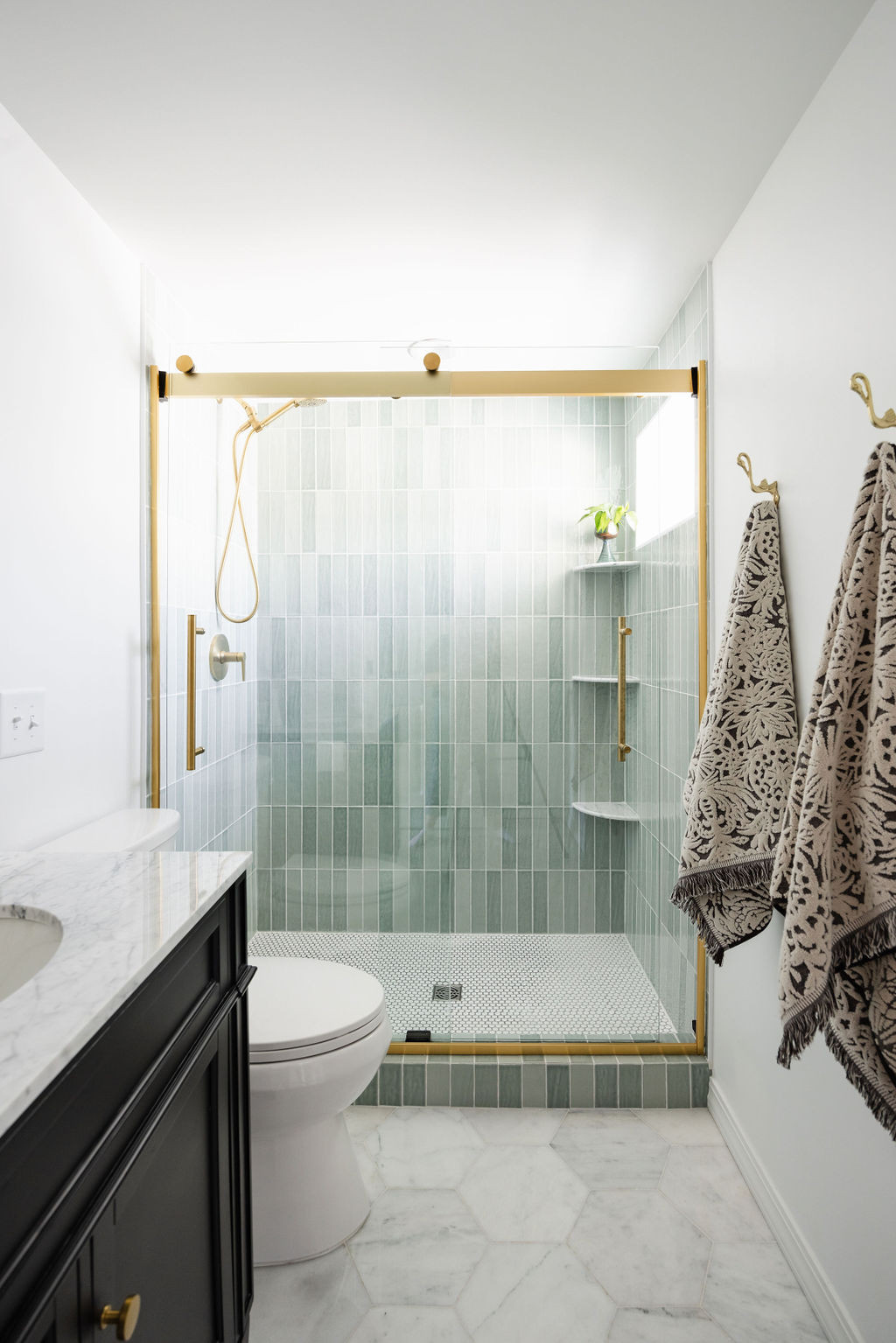 Rock Garden Bathroom Remodel #LTKInteriorDesign #LTKRemodeling  

 