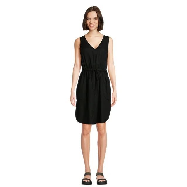 Time and Tru Women's Sleeveless Utility Dress, Sizes XS-XXXL - Walmart.com | Walmart (US)