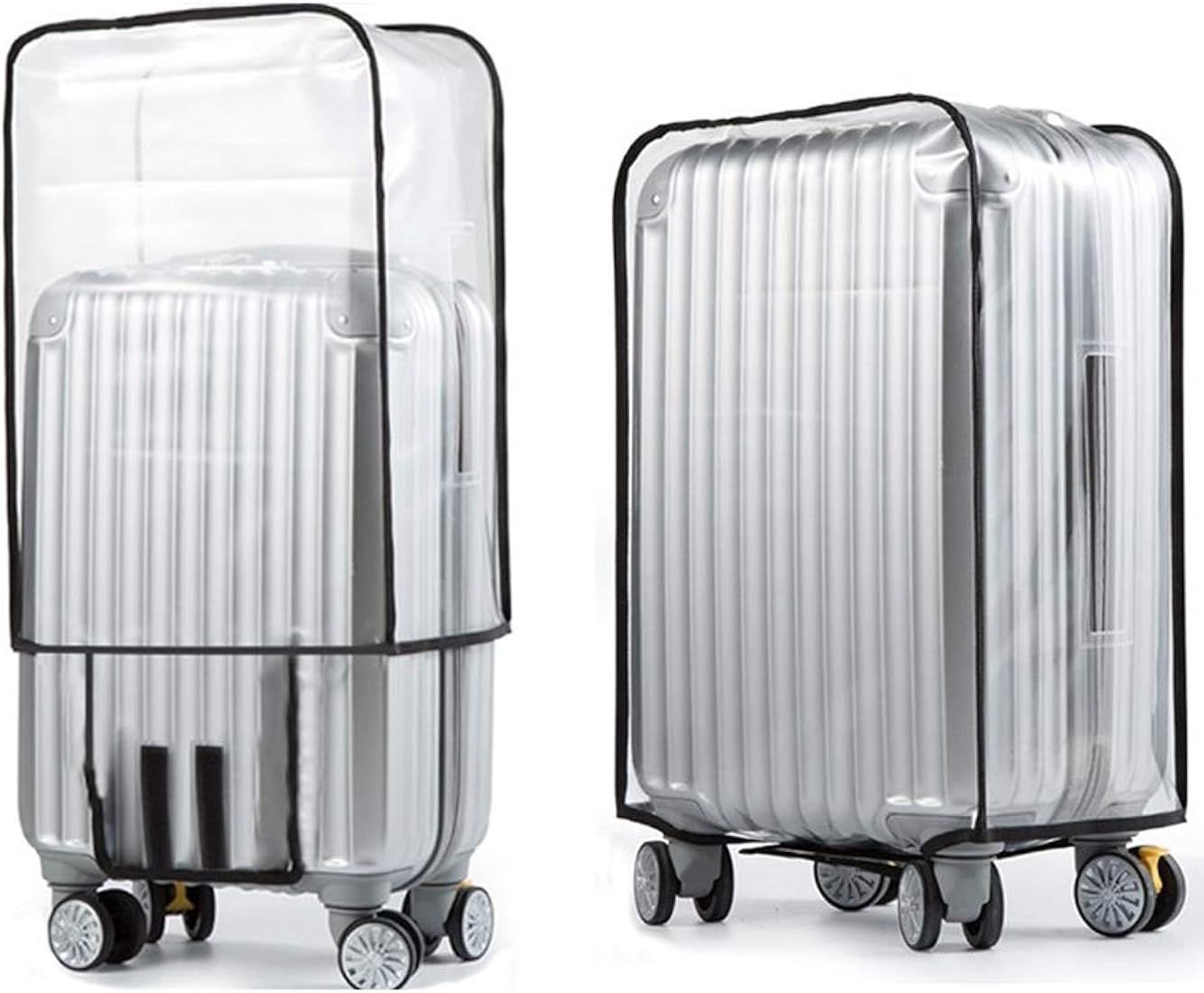 Emual Clear Suitcase Cover PVC Protectors 20/24/28 Inch Luggage Cover for Wheeled Suitcase (28''(... | Amazon (US)
