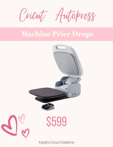 Cricut Autopress sale 2/4-2/10

#LTKsalealert