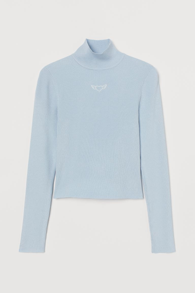 Fitted turtleneck jumper | H&M (UK, MY, IN, SG, PH, TW, HK)